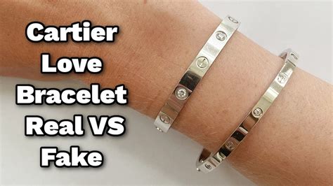 cartier love bracelet replica vs real